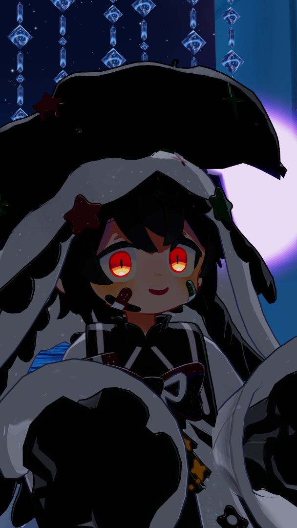 シピルカくんが指を立てて注意を促しているイラスト